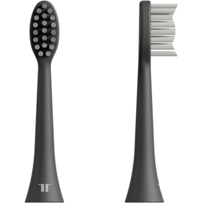 TESLA Smart Toothbrush TS200 Brush Heads Black 2x