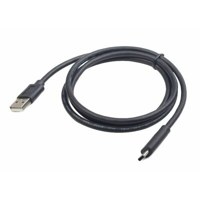 Gembird CCP-USB2-AMCM-6 USB2.0 AM to Type-C cable 1,8m Black