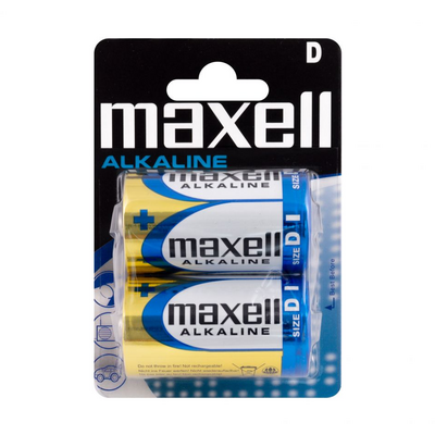Maxell D Alkáli Elem 2db/csomag