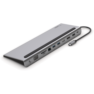 Belkin Connect USB-C 11-in-1 Multiport Dock Grey