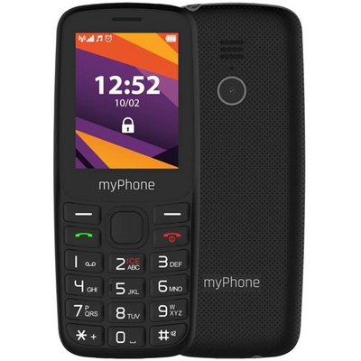 myPhone 6410 LTE 2,4" Dual SIM mobiltelefon - fekete