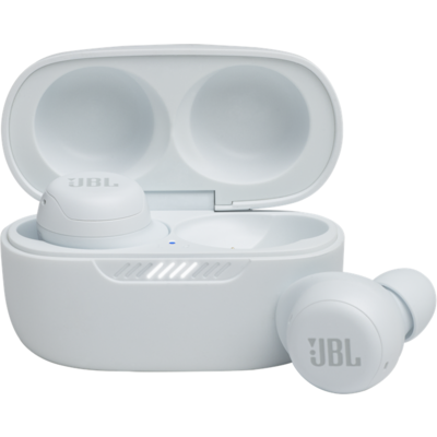 JBL Live Free NC + True Wireless Bluetooth aktív zajcsökkentős fehér fülhallgató