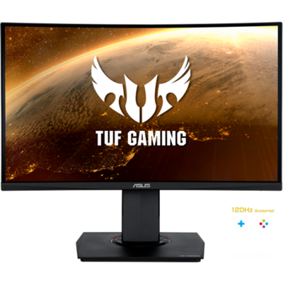 ASUS VG24VQR GAMING LED Monitor 23.6" VA, 1920x1080, 2xHDMI/Displayport, hajlított, 165Hz