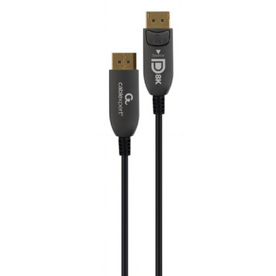 Gembird CC-DP8K-AOC-5M Active Optical (AOC) 8K DisplayPort cable AOC Premium Series 5m Black