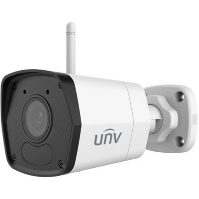 Uniview Easy 2MP WIFI csőkamera, 4mm fix objektívvel, mikrofonnal, tápegység nélkül