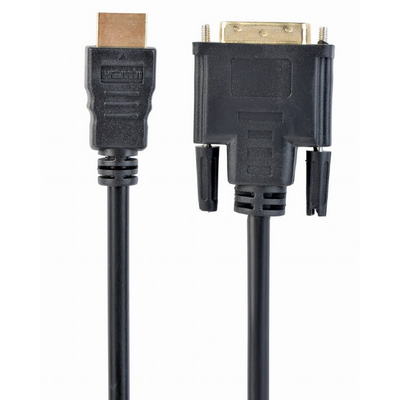 Gembird HDMI to DVI-D (Single Link) (18+1) cable 0,5m Black