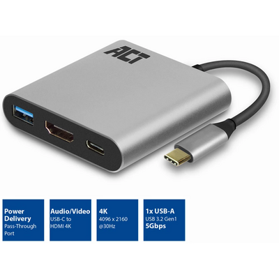 ACT AC7022 USB-C to HDMI 4K adapter