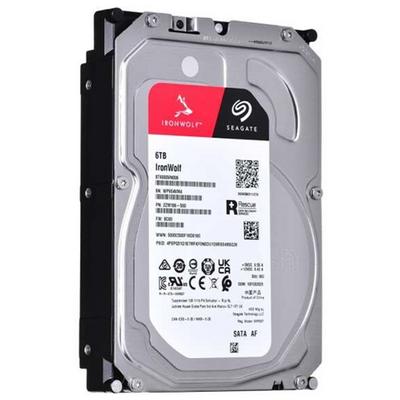 SEAGATE 3.5" HDD SATA-III 6TB 5400rpm 256MB Cache IronWolf