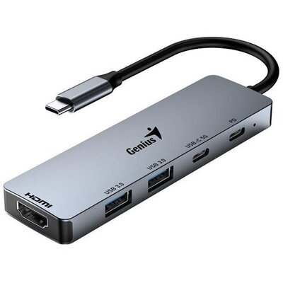 Genius UH-500 szürke USB hub