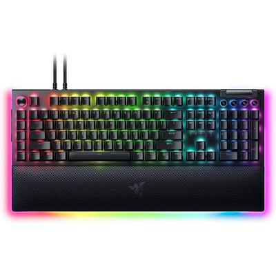 Razer BlackWidow V4 Pro US fekete (green switch) gamer billentyűzet