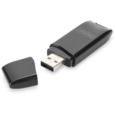 Digitus DA-70310-3 USB 2.0 multi Card Reader Black