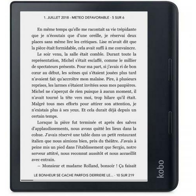 Kobo Sage 8" E-book olvasó 32GB Waterproof Black