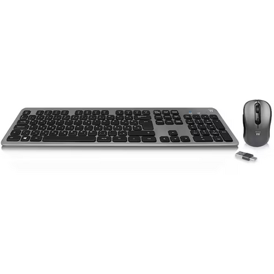 Ewent EW3264 Wireless Keyboard and Mouse Set Black HU
