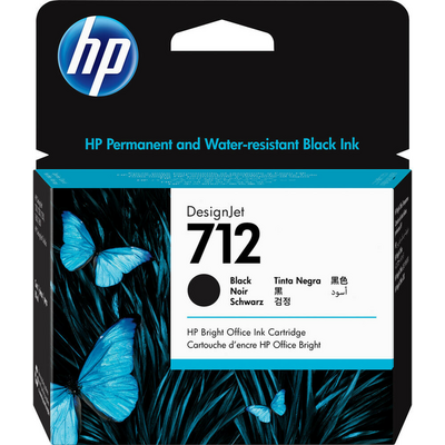 HP 3ED71A (712XL) Black tintapatron