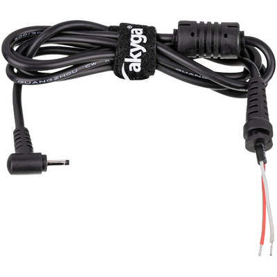 Akyga AK-SC-07 2,5 x 0,7mm DC Cord Black