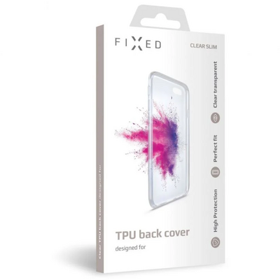 FIXED TPU telefontok Apple iPhone 7/8/SE (2020) telefonhoz, átlátszó