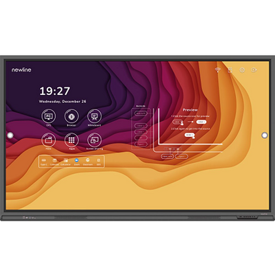 Newline LYRA 75" Interaktív érintőkijelző Android 13, 4K felbontás