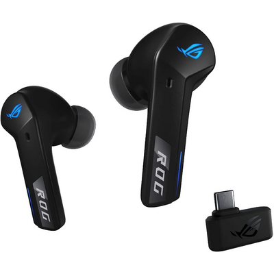 ASUS ROG Cetra True Wireless SpeedNova - vezeték nélküli fülhallgató - Fekete