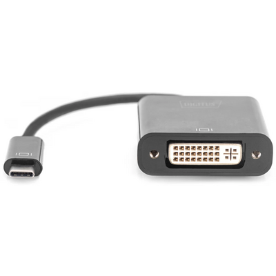 Digitus DA-70829 USB Type-C to DVI Graphics Adapter Black