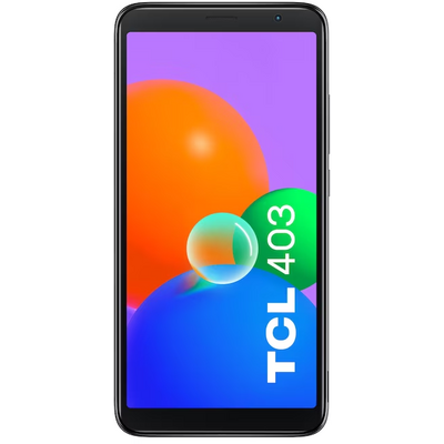 TCL 403 6" LTE 2/32GB fekete okostelefon + Express 3 GB mobilnet extra feltöltőkártya