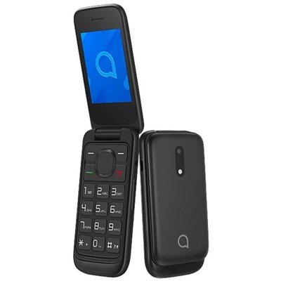 Alcatel 2057 2,4" fekete mobiltelefon + Express hangjegy extra feltöltőkártya