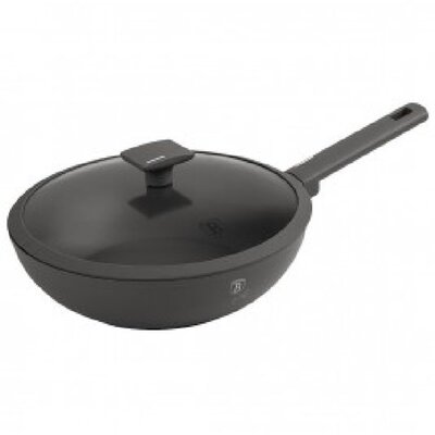 Berlinger Haus BH/8124 Antracit Collection 28 cm wok serpenyő fedővel