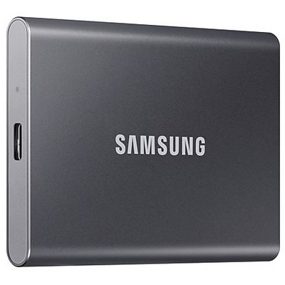 SAMSUNG Hordozható SSD T7 USB 3.2 4TB (Szürke)