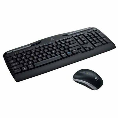 Logitech MK330 Wireless billentyűzet + optikai egér Black US