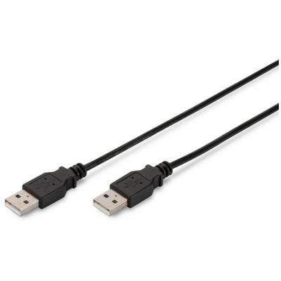 Assmann USB 2.0 connection cable, type A 5m Black