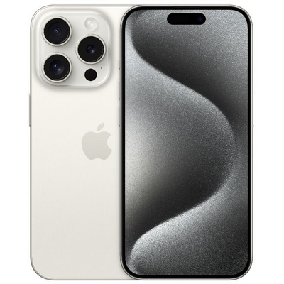 Apple iPhone 15 Pro 6,1" 5G 8/512GB fehér titán okostelefon