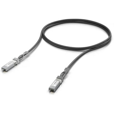 Ubiquiti DAC kábel SFP28, fekete, 1m