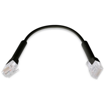 Ubiquiti UniFi patch kábel, 0.3 méter, fekete