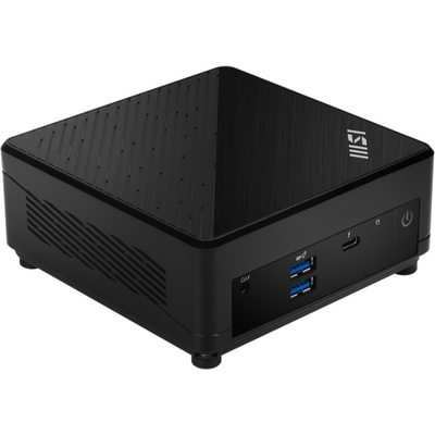 MSI Business DT Cubi 5 12M-002BEU, i5-1235U, Iris XE, M.2 NVME, 2,5" SATA, 4xUSB, Thunderbolt 4, HDMI, DP, 2xRJ45, Black