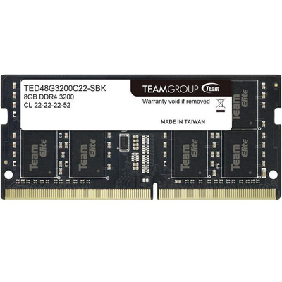 TeamGroup 8GB DDR4 3200MHz SODIMM Elite