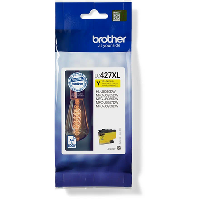 Brother LC427XLY Yellow tintapatron