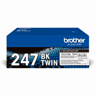 Brother TN-247BKTWIN TONER F. DCPL3510/ /MFCL3710CW/30CDN/50CDW/70CDW