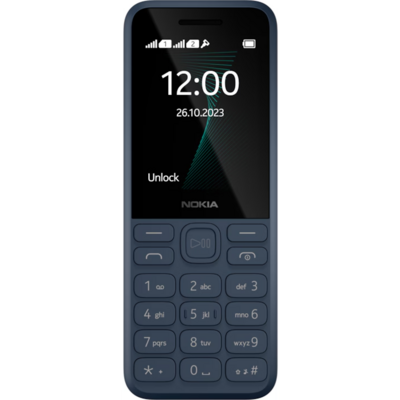 Nokia 130 (2023) 2,4" DualSIM sötétkék mobiltelefon