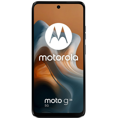 Motorola Moto G34 6,5" 5G 8/128GB DualSIM Charcoal Black okostelefon