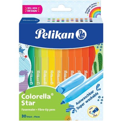 Pelikan Colorella Star C302 30 színű filctoll készlet