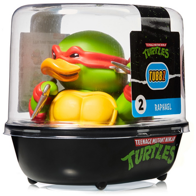 NUMSKULL Tubbz Boxed - Teenage Mutant Ninja Turtles "Raphael" Gumikacsa