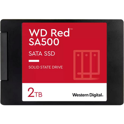 Western Digital SSD 2TB Red SA500 NAS SATA3 2.5" - WDS200T2R0A