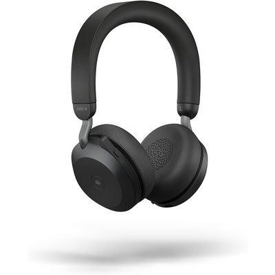 Jabra Evolve2 75, Link380c MS Stereo Black, Evolve2 75 headset Black MS, Link 38