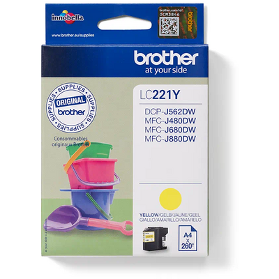 Brother INK CARTRIDGE YELLOW 260 PAGES FOR MFC-J880DW