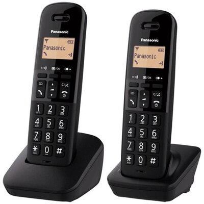 Panasonic KX-TGB612PDB fekete dect telefon