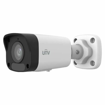 Uniview Easy 8MP mini csőkamera, 2.8mm fix objektívvel, mikrofonnal