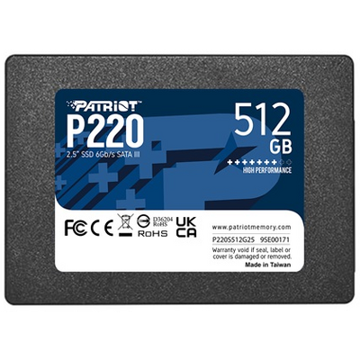 Patriot 512GB P220 2,5" SATA3