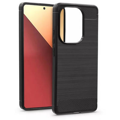 Haffner HF284014 Xiaomi Redmi Note 13 Pro 4G/Poco M6 Pro 4G Carbon fekete szilikon hátlap