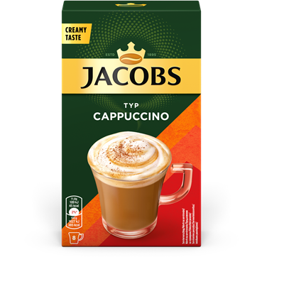 Douwe Egberts Jacobs Cappuccino Classic 8x11,6g instant kávékeverék csomag