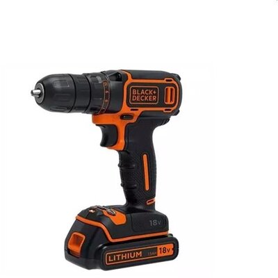 Black&Decker BDCDC18-QW 18V 1.5Ah Li-Ion akkus fúrócsavarozó