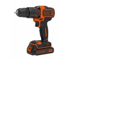 Black&Decker BDCDC18K-QW kofferban 18V 1.5Ah Li-Ion akkus fúrócsavarozó